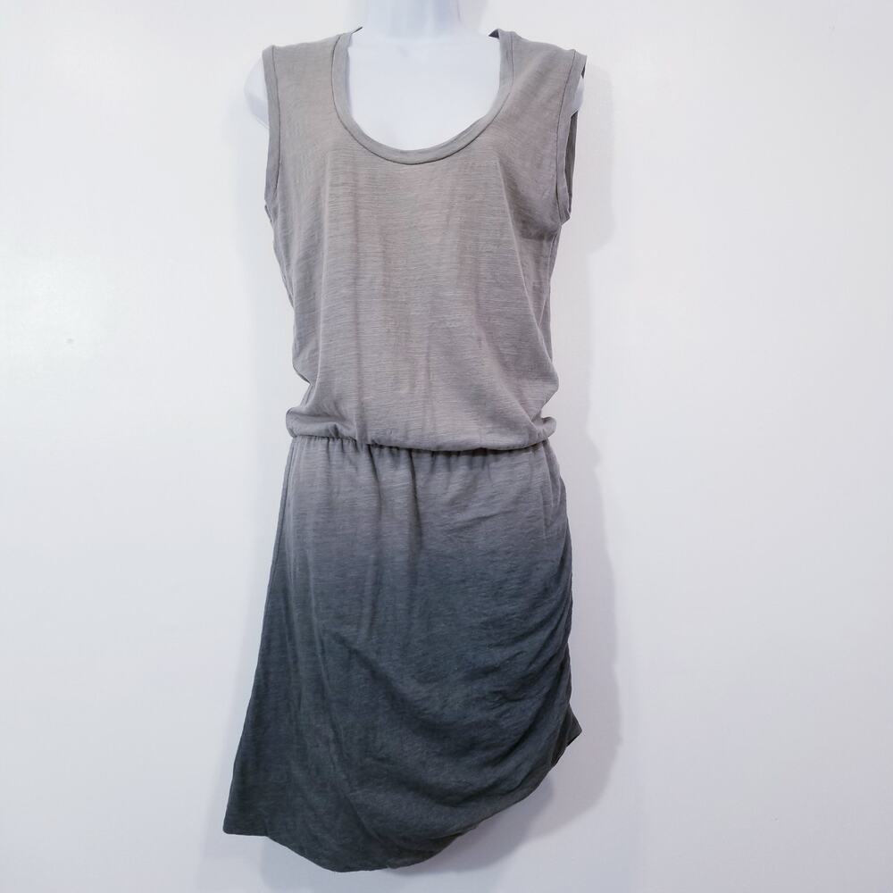 Revolve LNA Tie Dye Ombre Scoop Neck Mini Dress